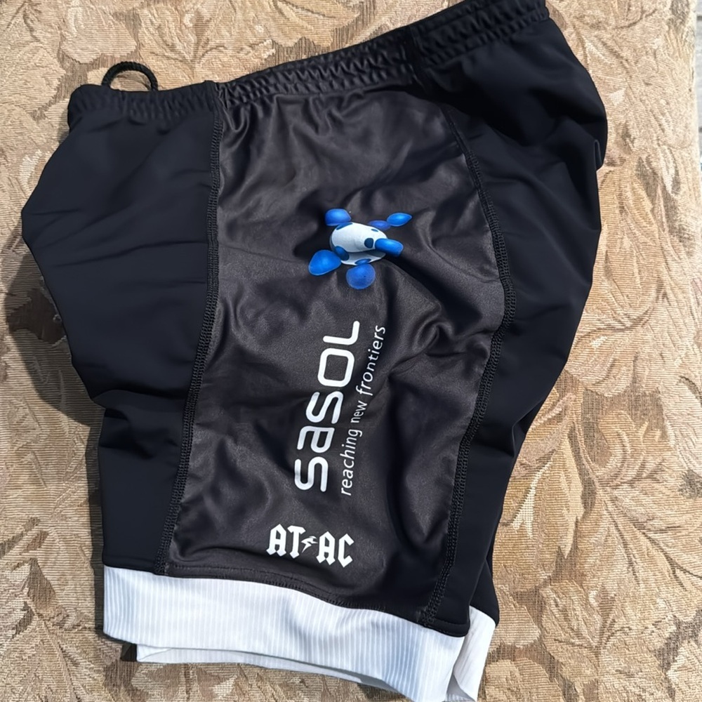 ATAC Sportswear SASOL (South Africa) Cycling Jersey M & Padded Shorts L Set - Picture 13 of 15